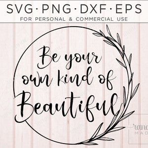 Seja você mesmo Svg, Svg feminino, Svg motivacional, seja seu próprio tipo de beleza, Svg positivo, Svg de poder feminino, Svg feminino, Feminista, Svg de espelho