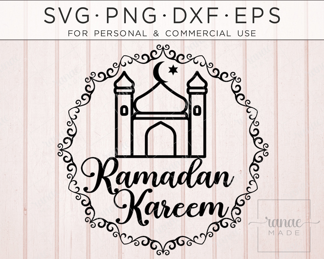 Ramadan Svg, Ramadan Kareem Svg, Muslim Svg, Ramadan Decoration Svg