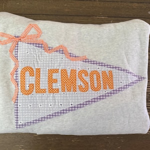 Custom pennant College Hoodie image 1