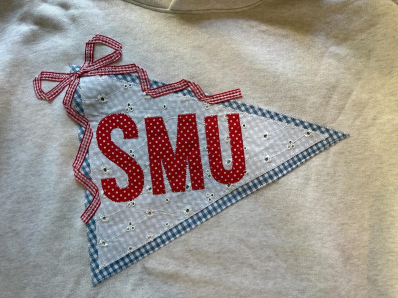 Custom pennant College Hoodie image 2