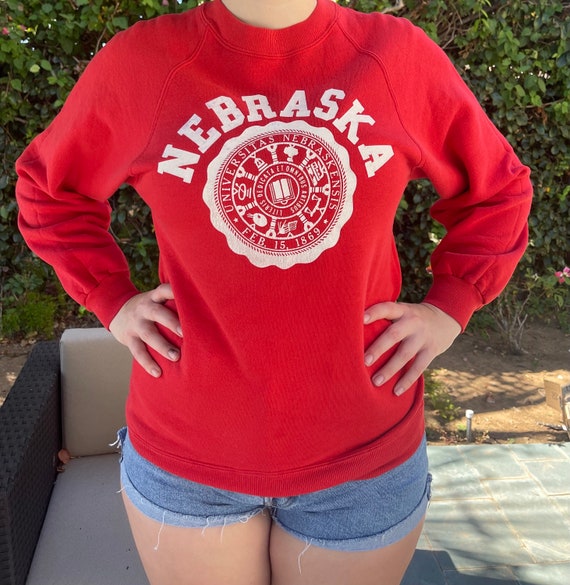 Nebraska Vintage Crewneck Etsy