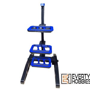 Everty Hobbies 3-Tier RC Pit Display Stand - 1:10 Scale On-Road & Off-Road