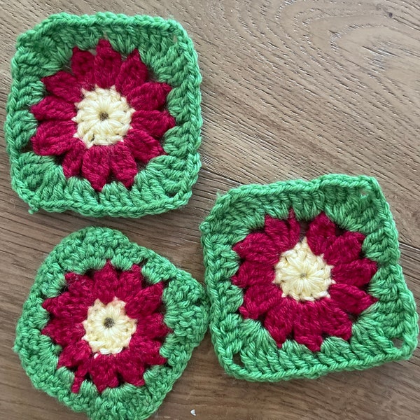 Granny Square Coasters