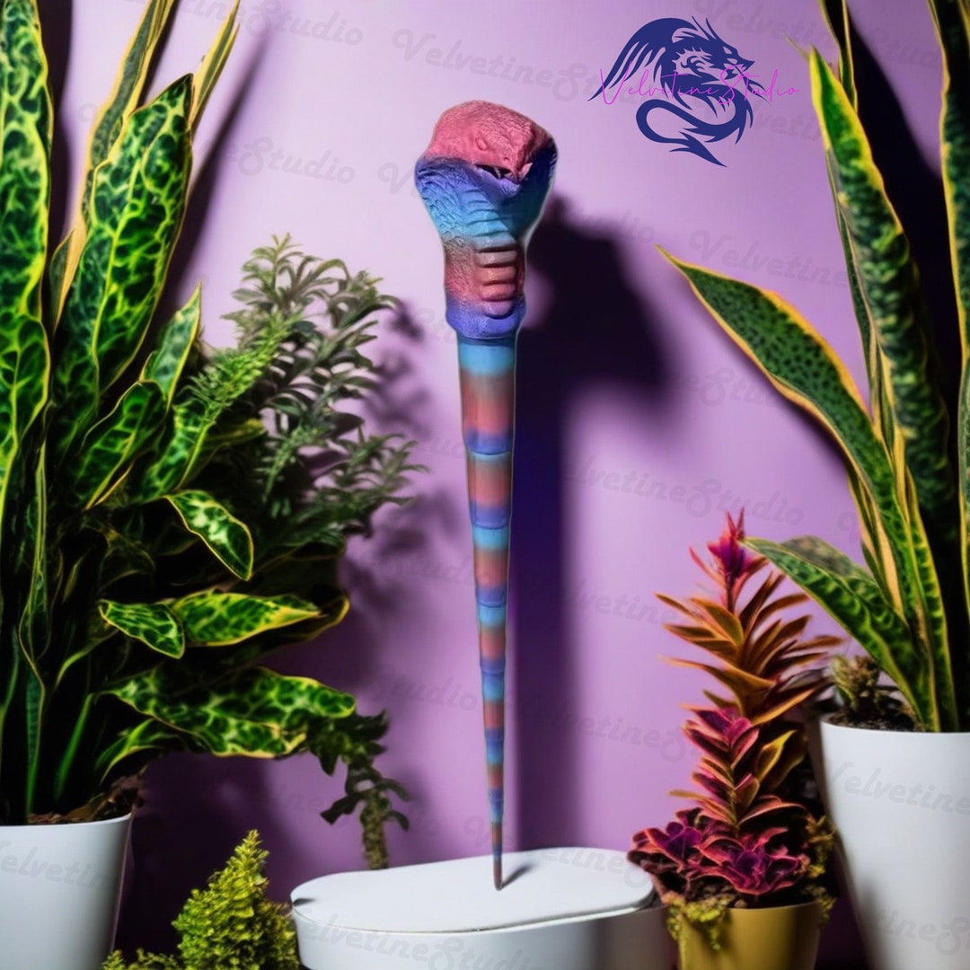 3D Printed Python Scepter Model, Retractable Python Scepter ...