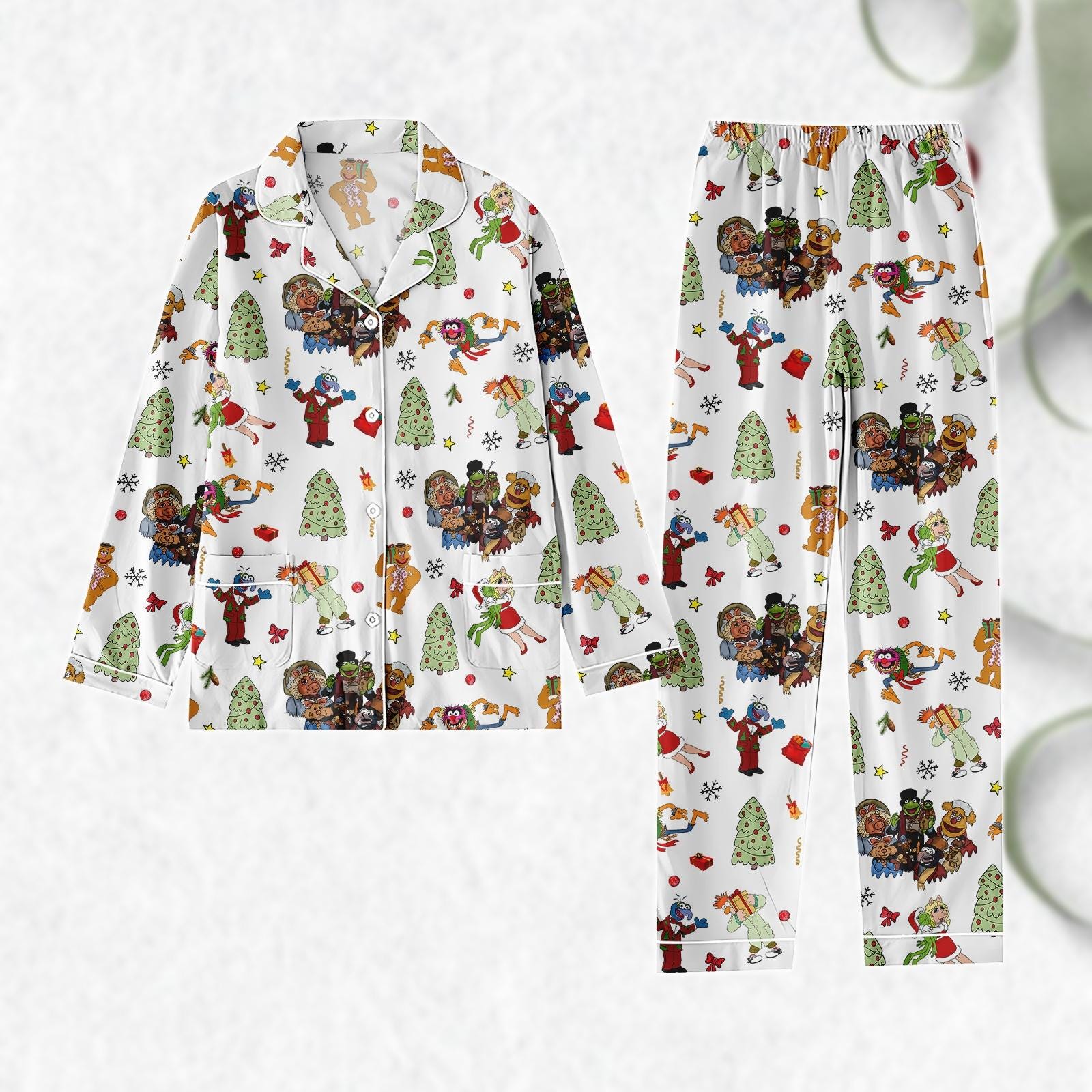Discover The Muppet Christmas Pajamas Set, Disney Muppet Show Holiday Pajamas
