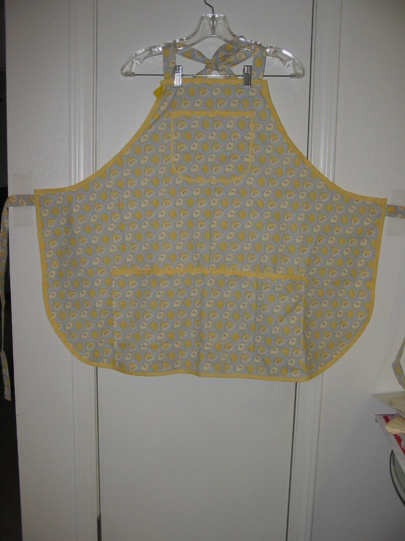 Bib Apron Lemons #2031