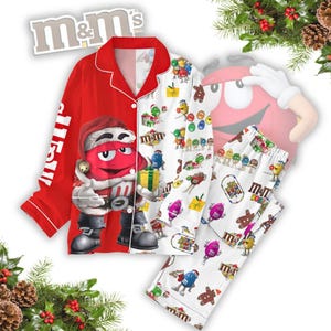 M&m christmas pajamas hotsell