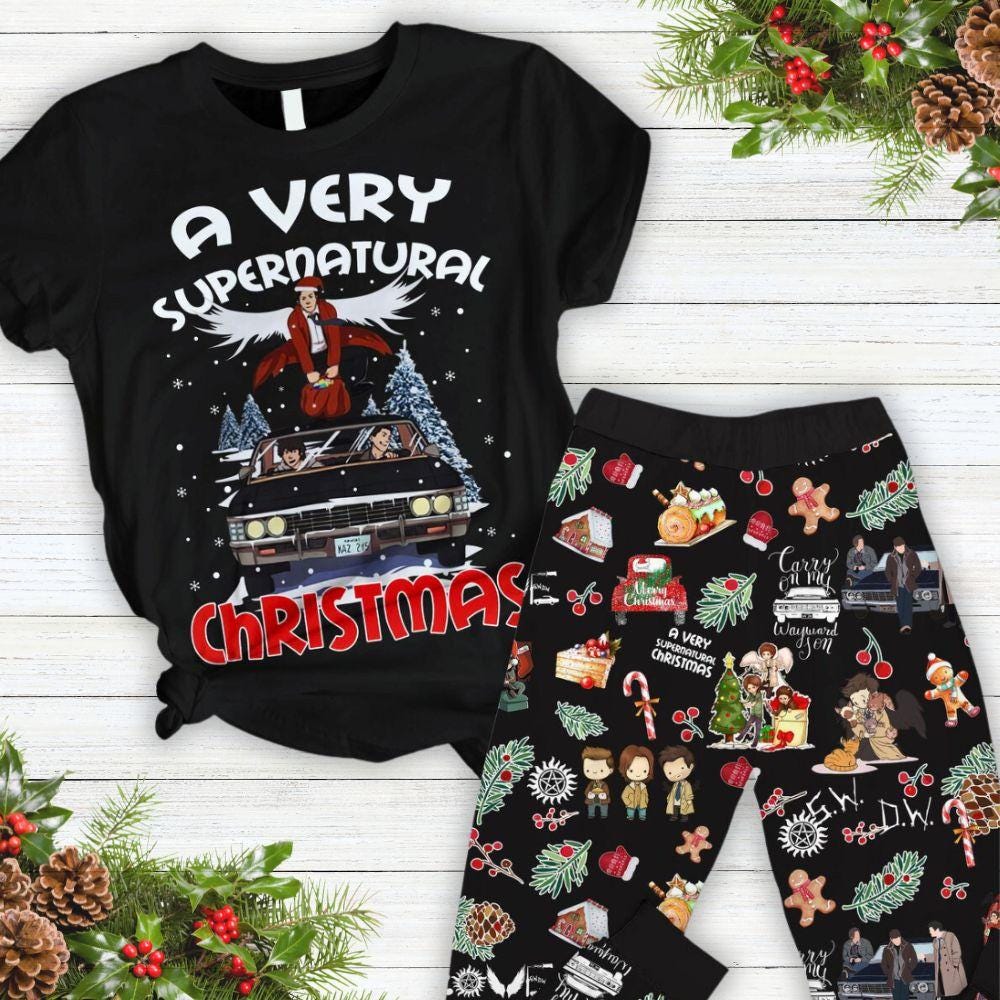 Supernatural Pajamas Etsy