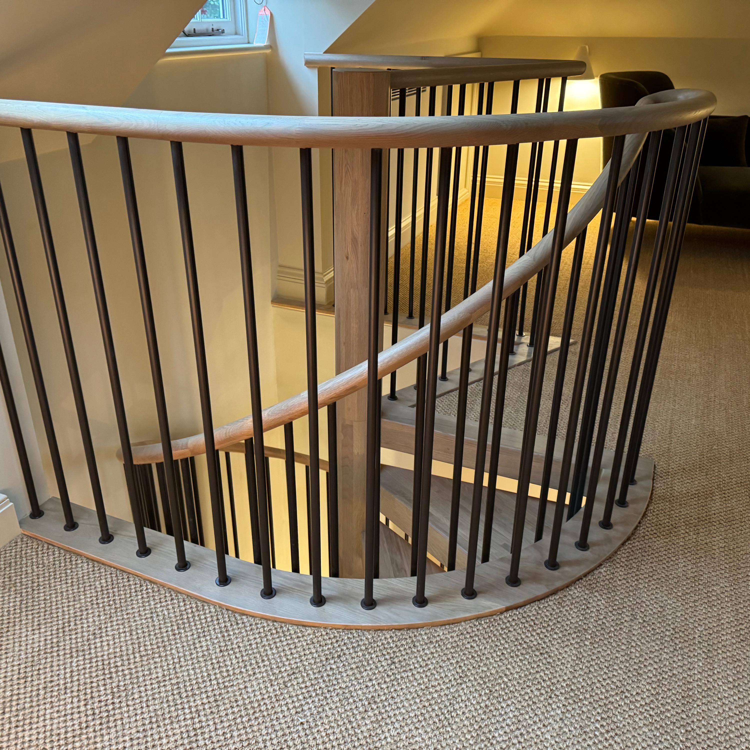 Spiral Staircase Designs - Bespoke Staircases - Wood & Metal ...