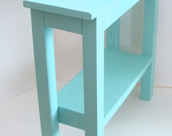 Modern Narrow Table End Table Side Table Narrow Table