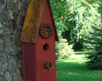 Feeders Birdhouses Etsy