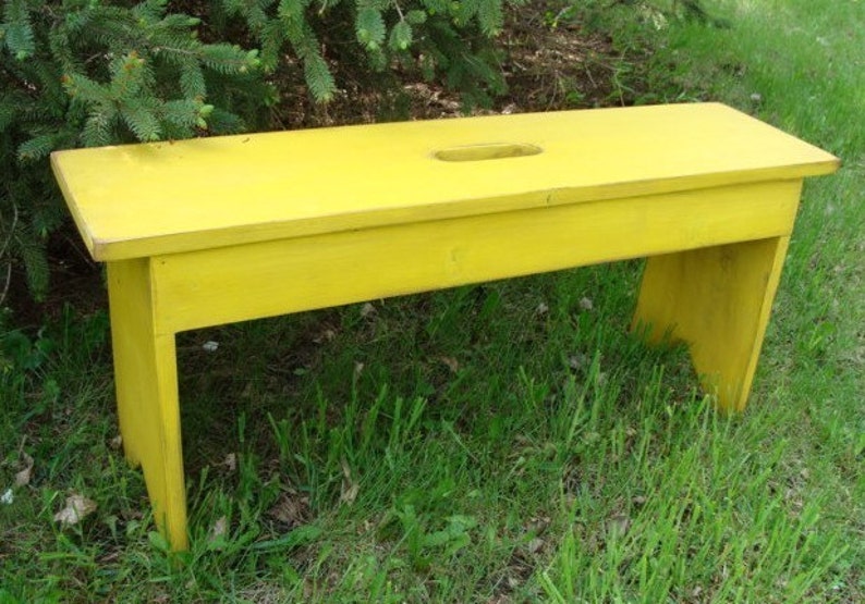 Rustic Farmhouse Entryway Bench Coffee Table Cottage Outdoor Etsy