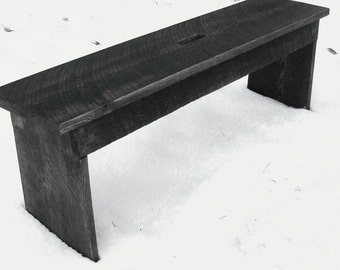 Entryway Bench: Handmade Custom Size, Modern Farmhouse