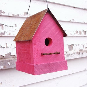 Handmade Birdhouse Garden Decor