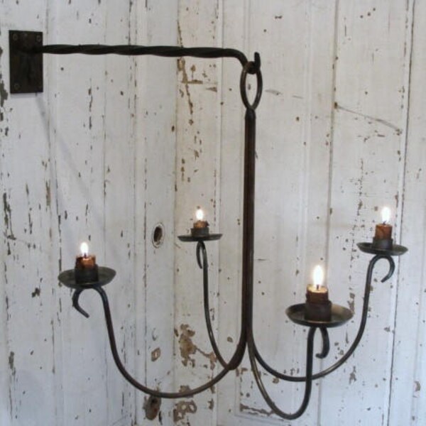 Candle Chandelier Etsy