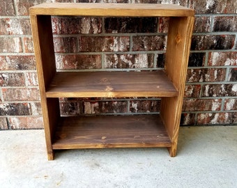 Bookcase with Shelves, Nightstand, Side Table, Handmade Bookcase,