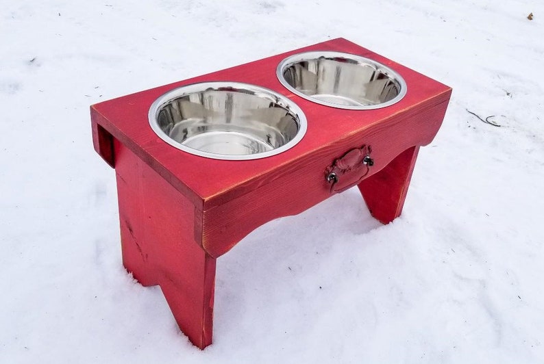 etsy dog feeder