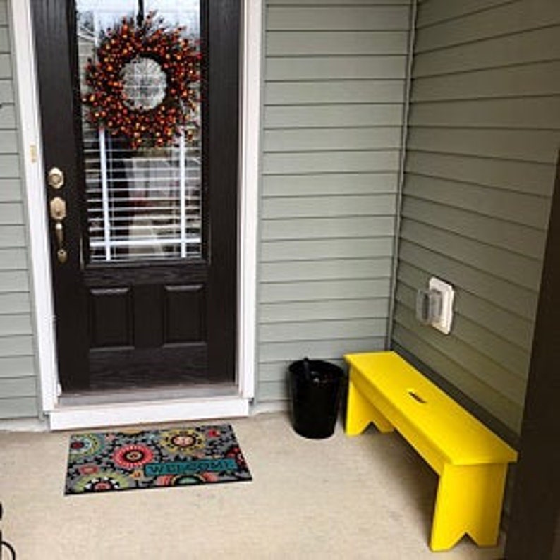 Rustic Farmhouse Entryway Bench Coffee Table Cottage Outdoor Etsy