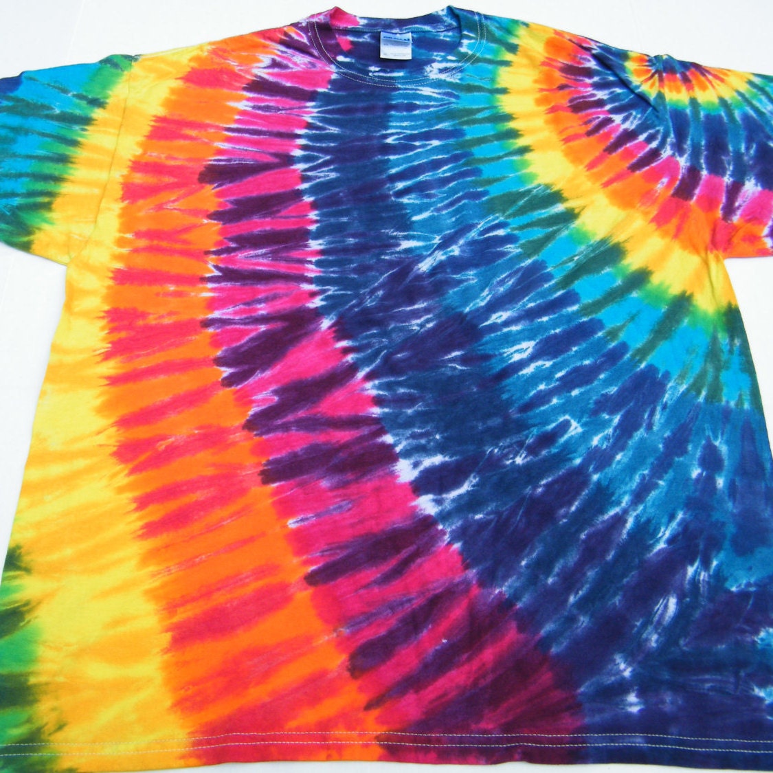 tie dye shirt Rainbow Swirl shirt tye die CUSTOM made to | Etsy