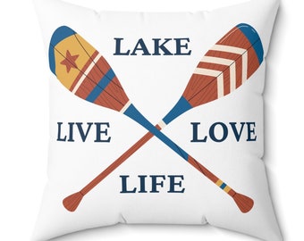 Lake House Pillow Lake House Gift Vacation Home Decor Lake Life Housewarming Gift