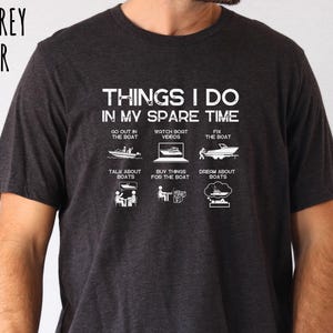 Funny Boat Shirt Dad Gift Boater Birthday Boating Gift Fathers Day Boat Lover Graphic Tee Shirt Funny Dad Gifts Boater Gift boat owner gift
