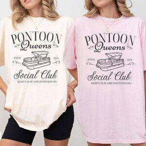 Pontoon Shirt, Pontoon Boat Gift, Pontoon Queen, Pontoon Lover, Boat Gift