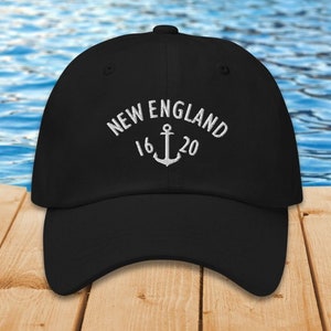 New England Hat Nautical Hat New England Gift Boston Souvenir Boston Hat New England Cap
