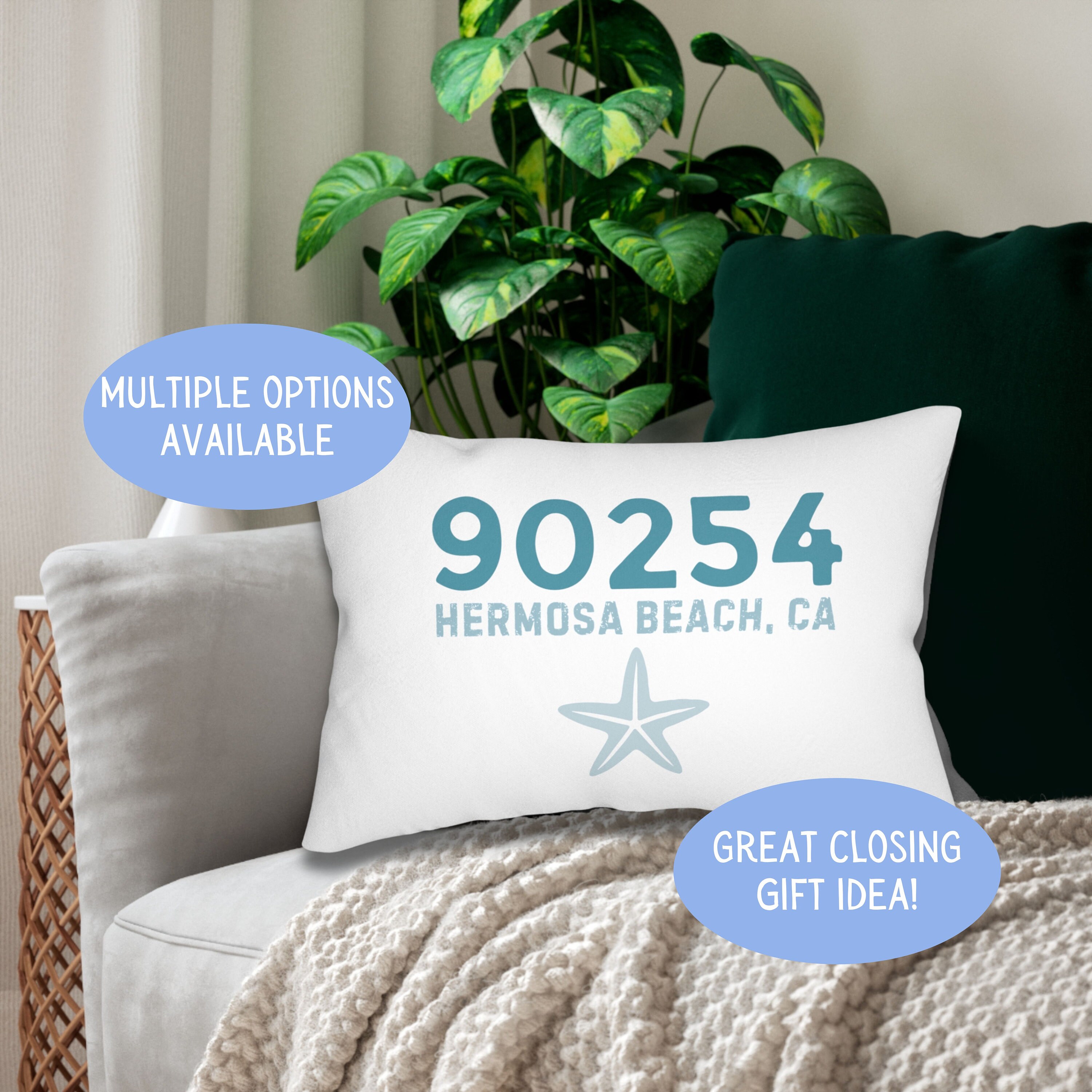 Etsy zip code pillow hotsell