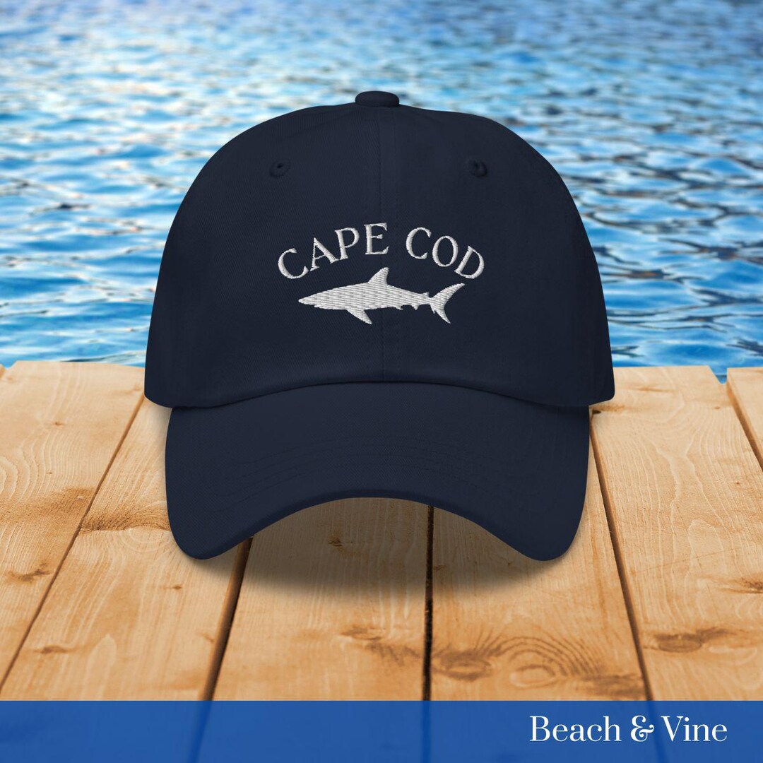 Cape Cod Shark Hat Cape Cod Gift Shark Lover Hat Cape Cod Hat Souvenir ...