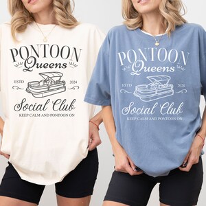 Pontoon Shirt, Pontoon Boat Gift, Pontoon Queen, Pontoon Lover, Boat Gift