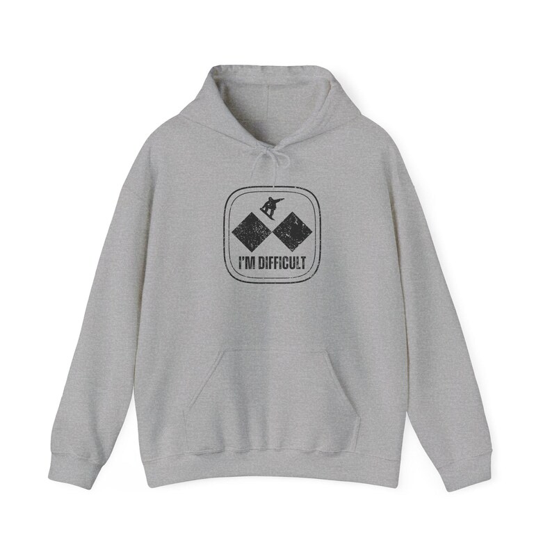 Sudadera con capucha de snowboard, regalo para snowboarder, sudadera con capucha para amantes de la montaña, sudadera con capucha de invierno, sudadera de esquí, regalo divertido para amantes del snowboard para ella imagen 8