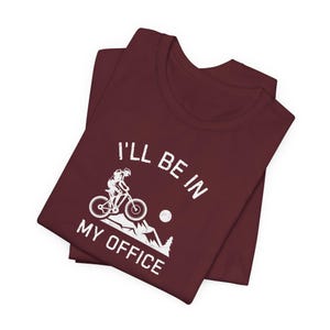 MTB gift Mountain Bike shirt Cycling shirt MTB shirt Cyclist gift Mountain Biker Bike lover dad gift Biking husband Bicycle gift Bike tshirt Rust