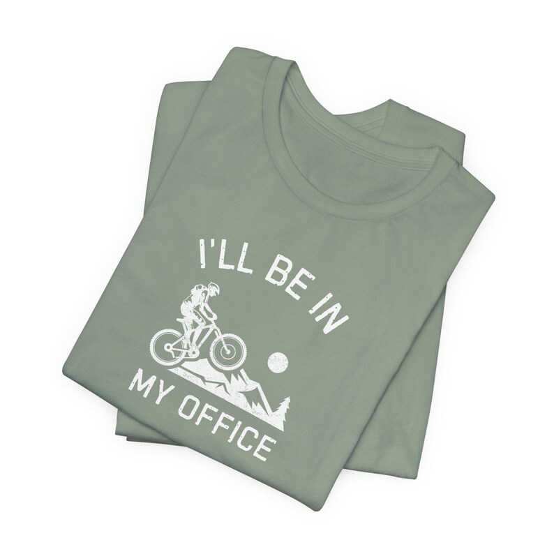 MTB gift Mountain Bike shirt Cycling shirt MTB shirt Cyclist gift Mountain Biker Bike lover dad gift Biking husband Bicycle gift Bike tshirt Sage