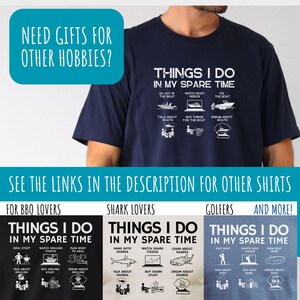 Pontoon Boat Funny Pontoon Shirt Pontoon Captain Gift Pontoon Boat Tee Shirt pontoon lover gift pontoon birthday Pontoon Dad Boating Shirt image 8