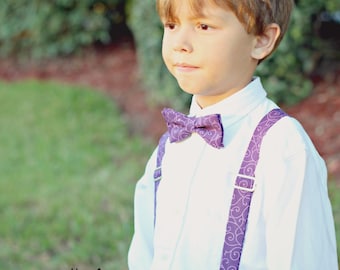 Boys Cotton Suspenders, you choose the print, available in Infant, Toddler, Child sizes