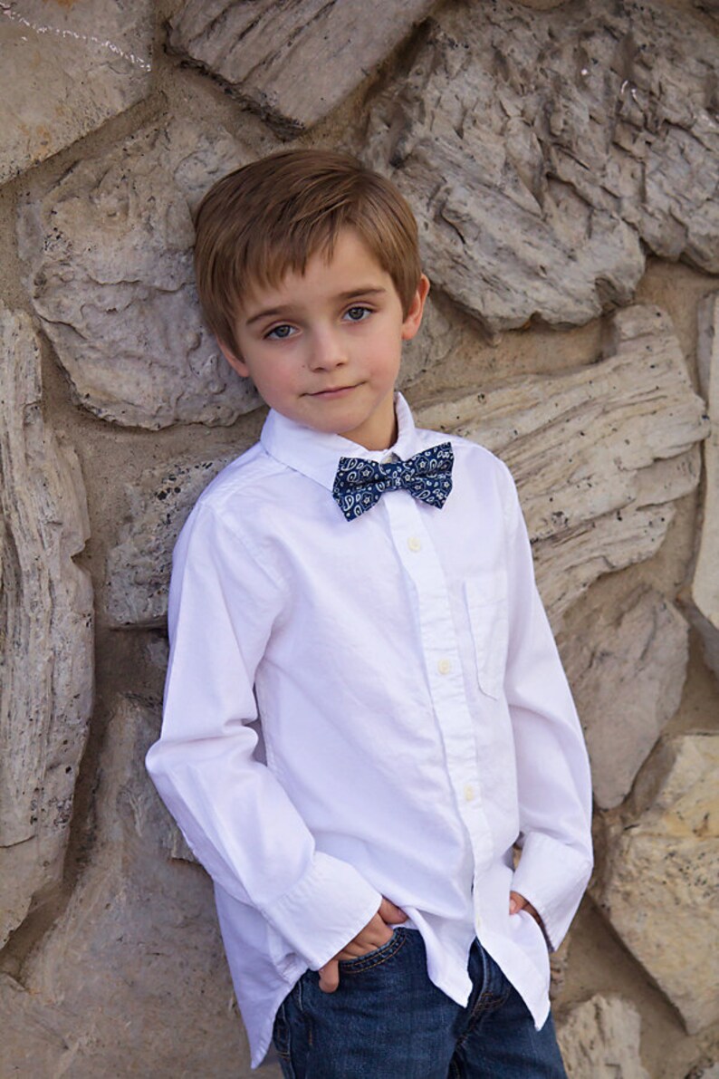 Boys Bow Tie boys cotton bow tie baby toddler bow tie Etsy