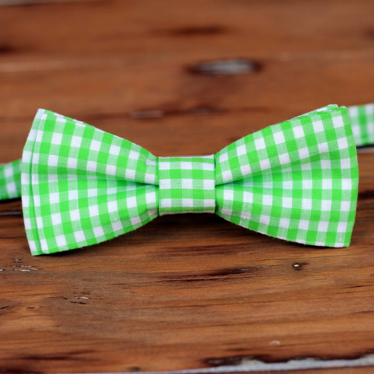Boys Gingham Bow Tie 10 Colors Available spring bowtie for Etsy