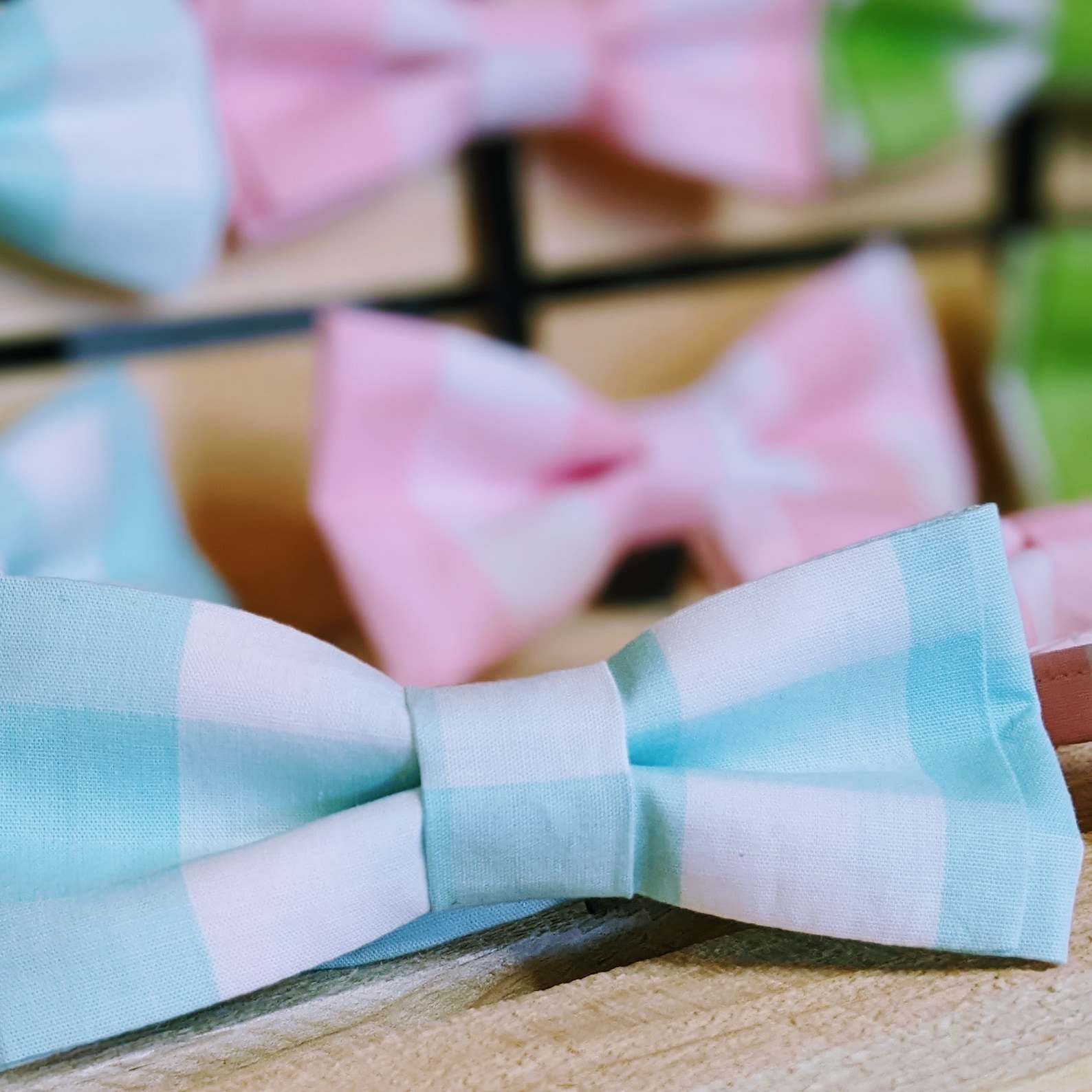 Mens Easter Gingham Bow Tie Mens Spring and Summer Bowtie Etsy