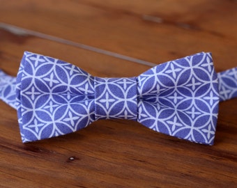 Boys Purple Bow Tie, boy's modern cotton bow tie, baby boy bow tie, toddler bow tie, boys wedding bow tie, ring bearer bow tie, gift for boy