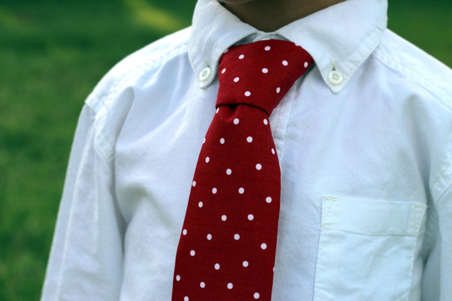 Farfalletta Per Bambini, Rossa A Pois Bianchi, Nuova Con Etichette, Unisex