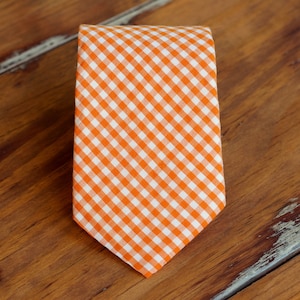 Boys Easter gingham necktie, multi necktie for infant baby toddler child preteen boy, boys wedding necktie, ring bearer necktie, checked tie