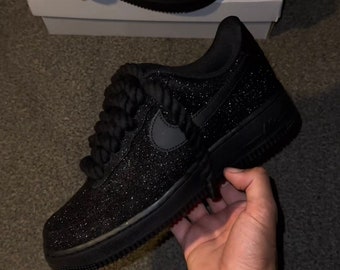 MIDNIGHT DIAMOND * AF1 with Rope Lace