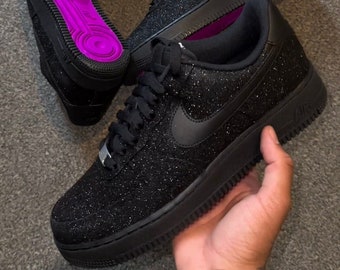 VANTA BLACK * AF1 with Rope Lace