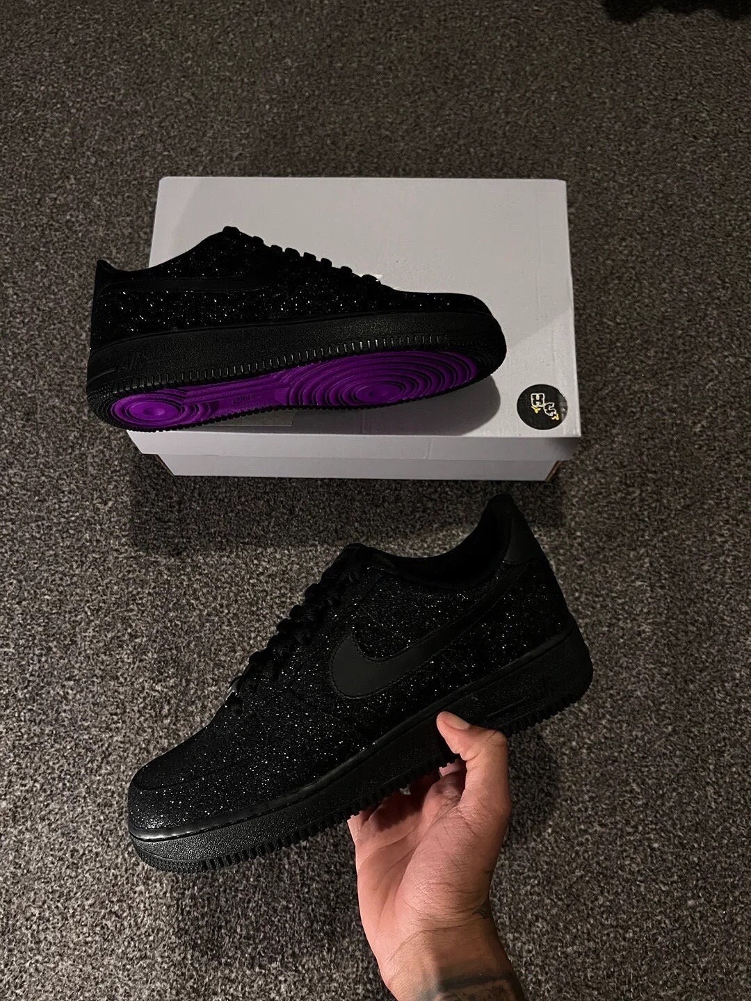 jd black af1