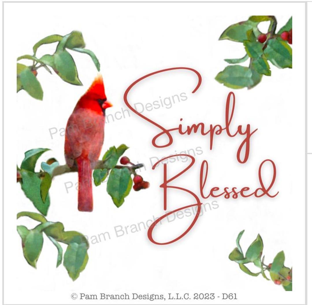 Cardinal Rice Cardinal Rice Paper Decoupage Sheet: Berry Branch