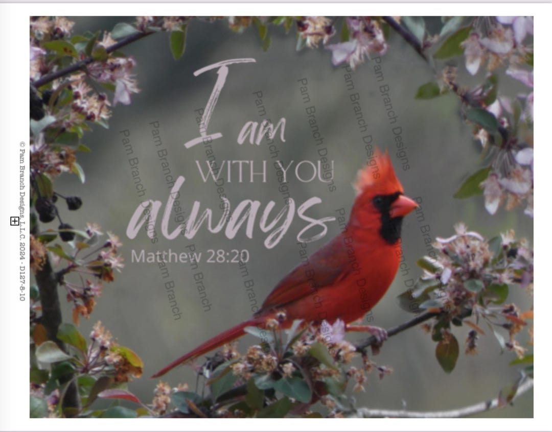 Cardinal Rice Cardinal Rice Paper for Decoupage: Crabapple Tree, Bible Verse (8x10 ...