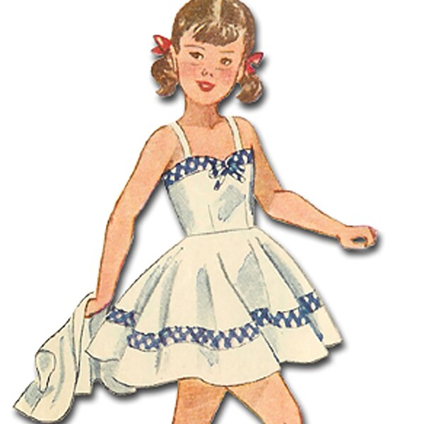 Janet ... Custom 1950s Sundress Sizes 2-6