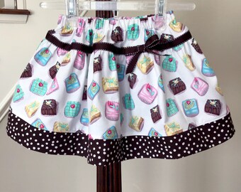 Girls Petit Fours Twirl Skirt Size 3/4