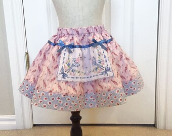 Petite Ballerina Girls Apron Skirt Size 2