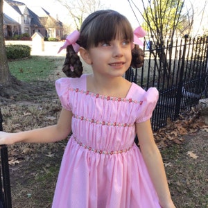 Carla... Girl&#39;s Vintage Style Ruched Dress Size 5/6